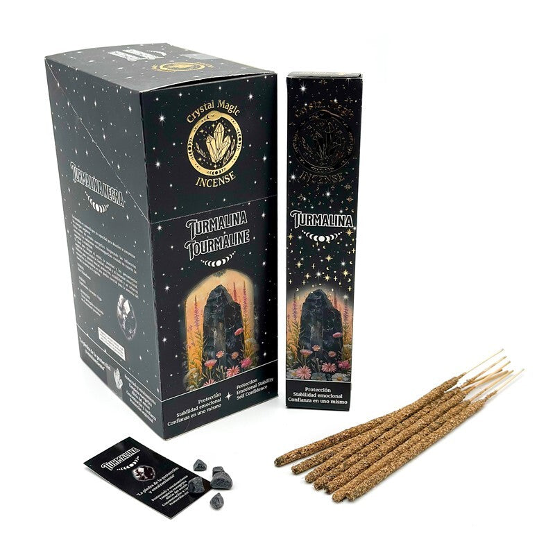 Incenso Magia Cristais Tourmaline 15gr