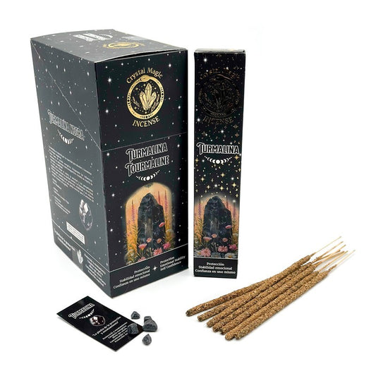 Incenso Magia Cristais Tourmaline 15gr