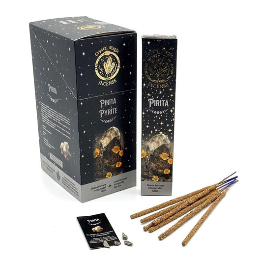 Incenso Magia Cristais Pyrite 15gr