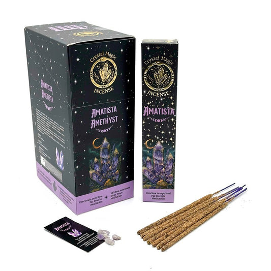 Incenso Magia Cristais Amethyst 15gr
